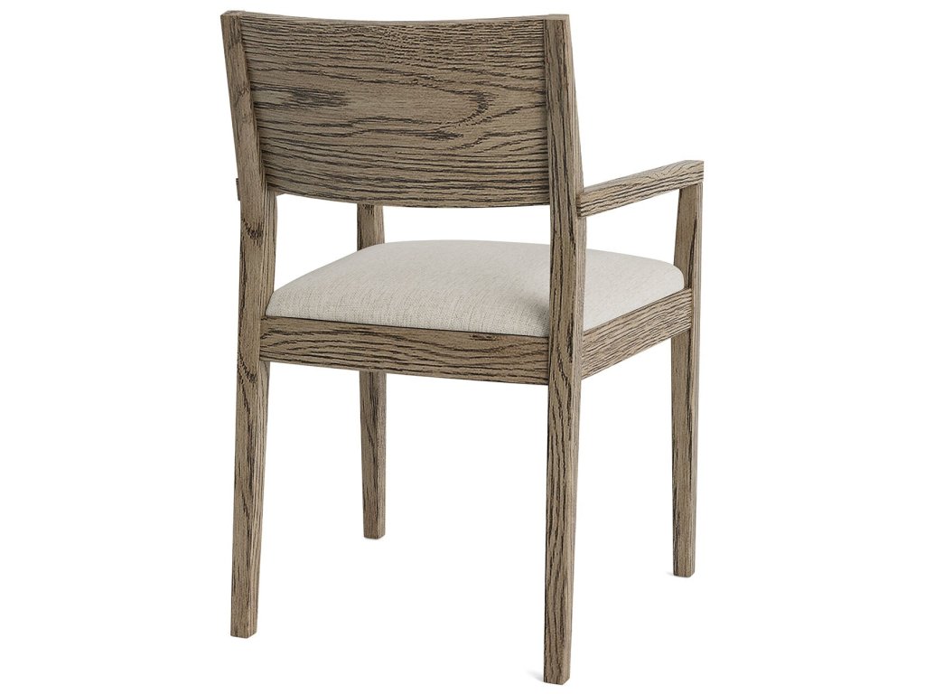 Myers Dining Armchair with Upholstered Seat - image 3