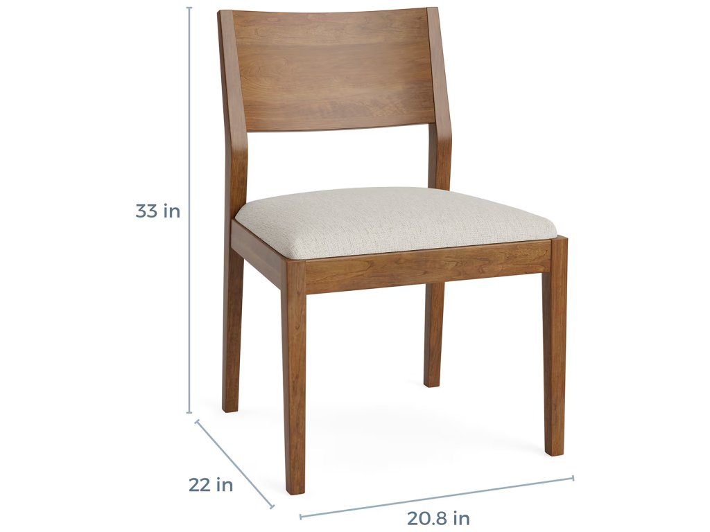 Myers Dining Side Chair with Upholstered Seat - image 4