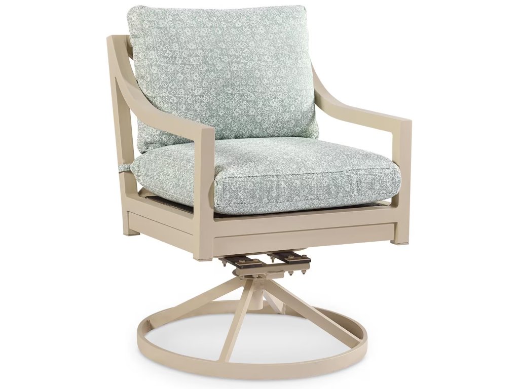 Susanna Outdoor Slope Arm Swivel Dining Chair - main image
