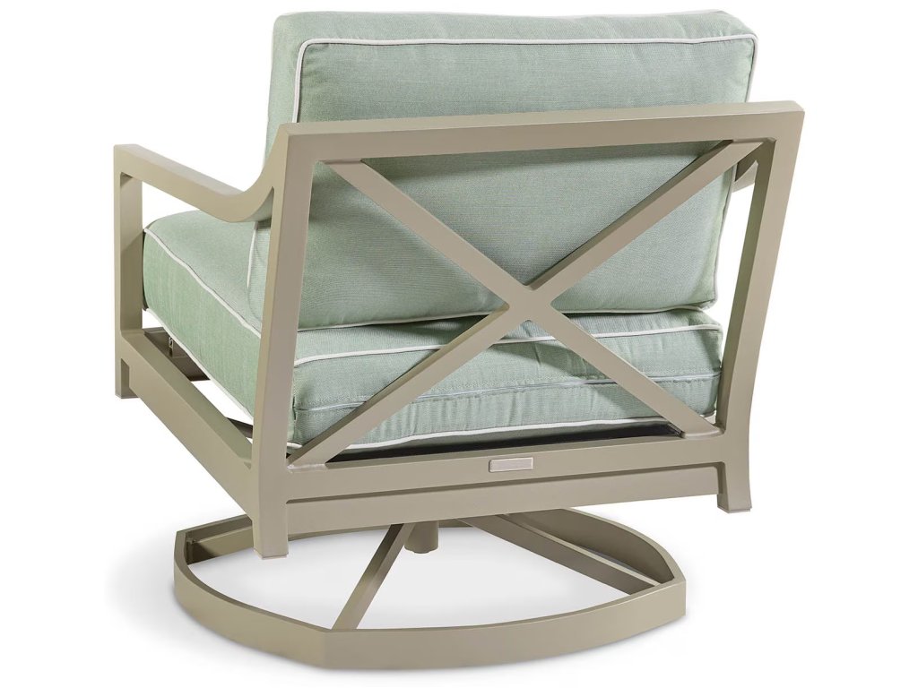 Susanna Outdoor Slope Arm Swivel Rocker with Welt - image 4