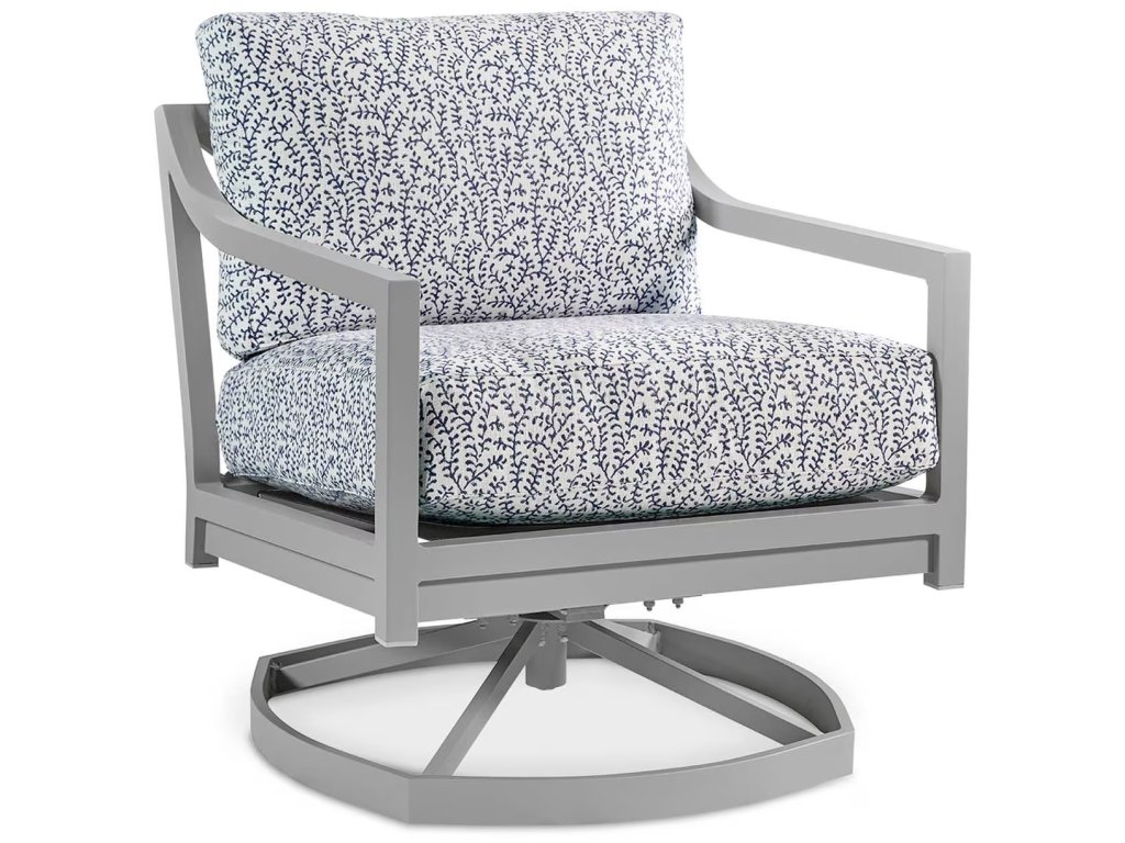 Susanna Outdoor Slope Arm Swivel Rocker Chair - main image