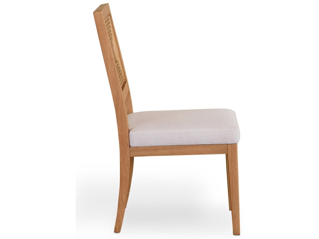 Newbury Open Back Side Chair with Upholstered Seat - image 3
