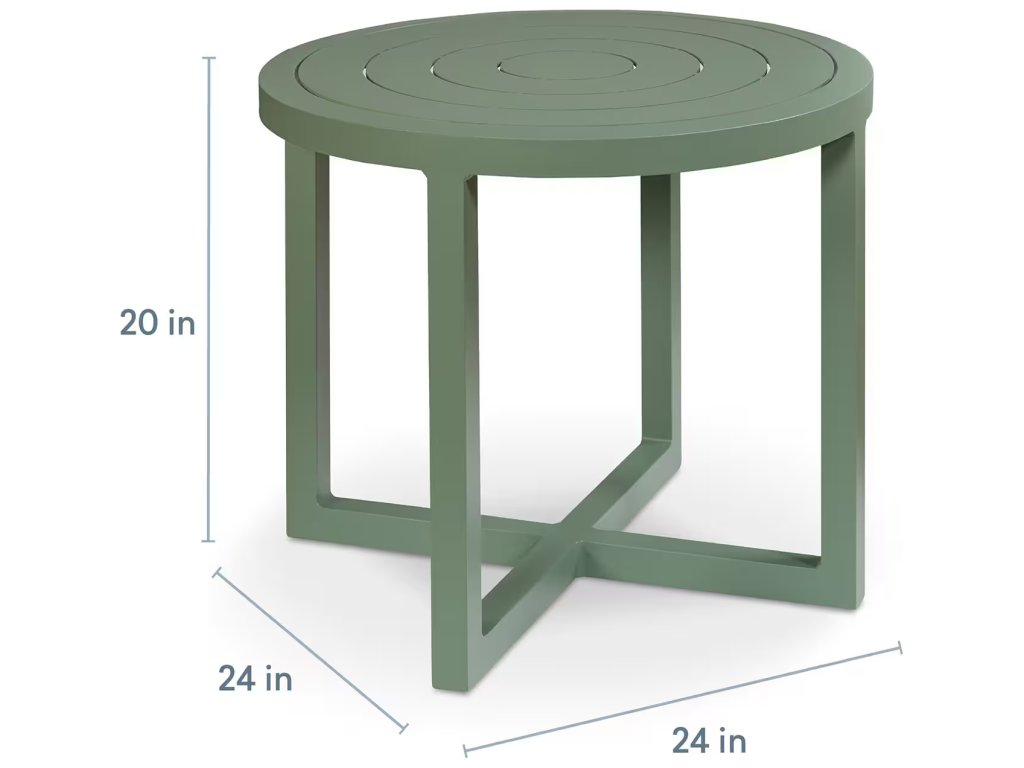 Contempo Outdoor Round End Table - image 4