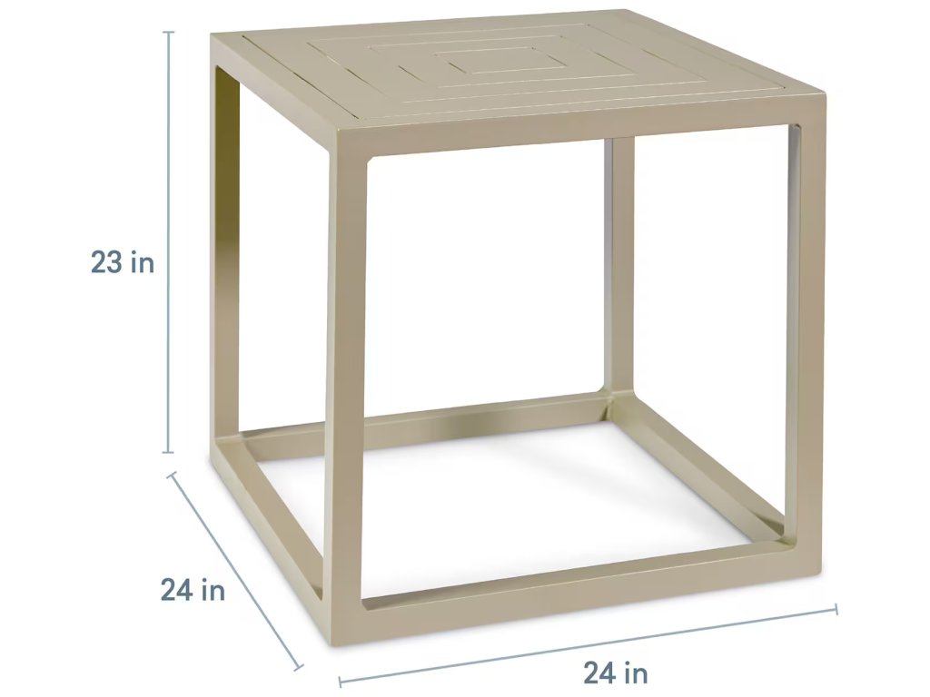 Contempo Outdoor Square End Table - image 4