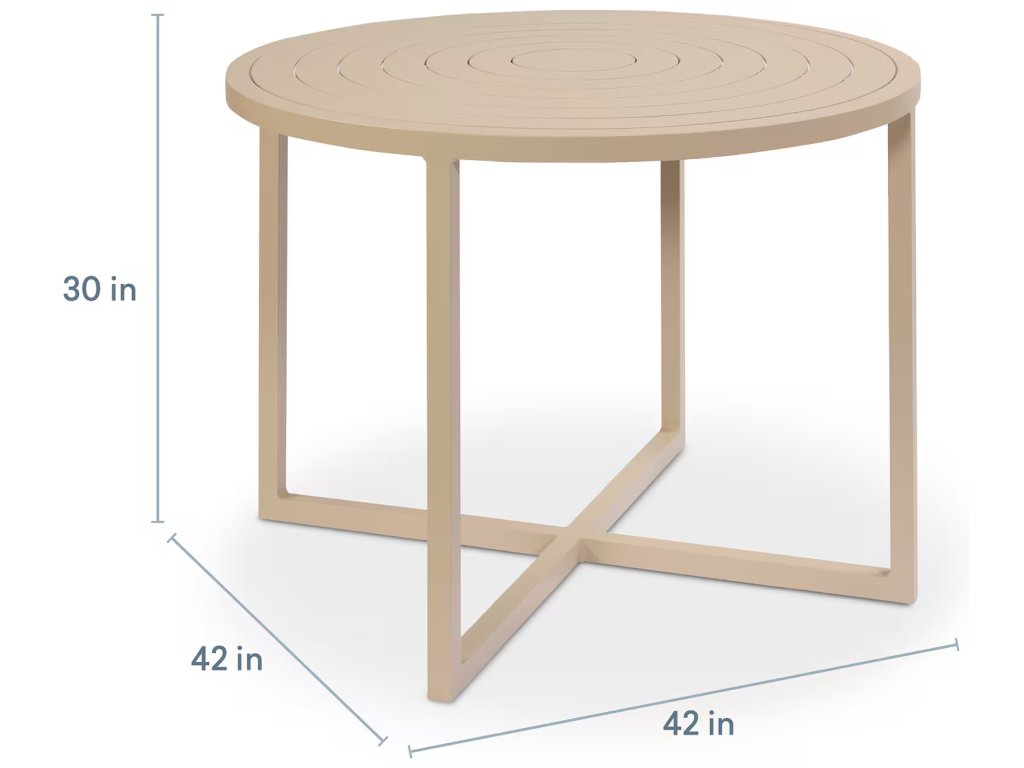 Contempo Round Outdoor Dining Table - image 4