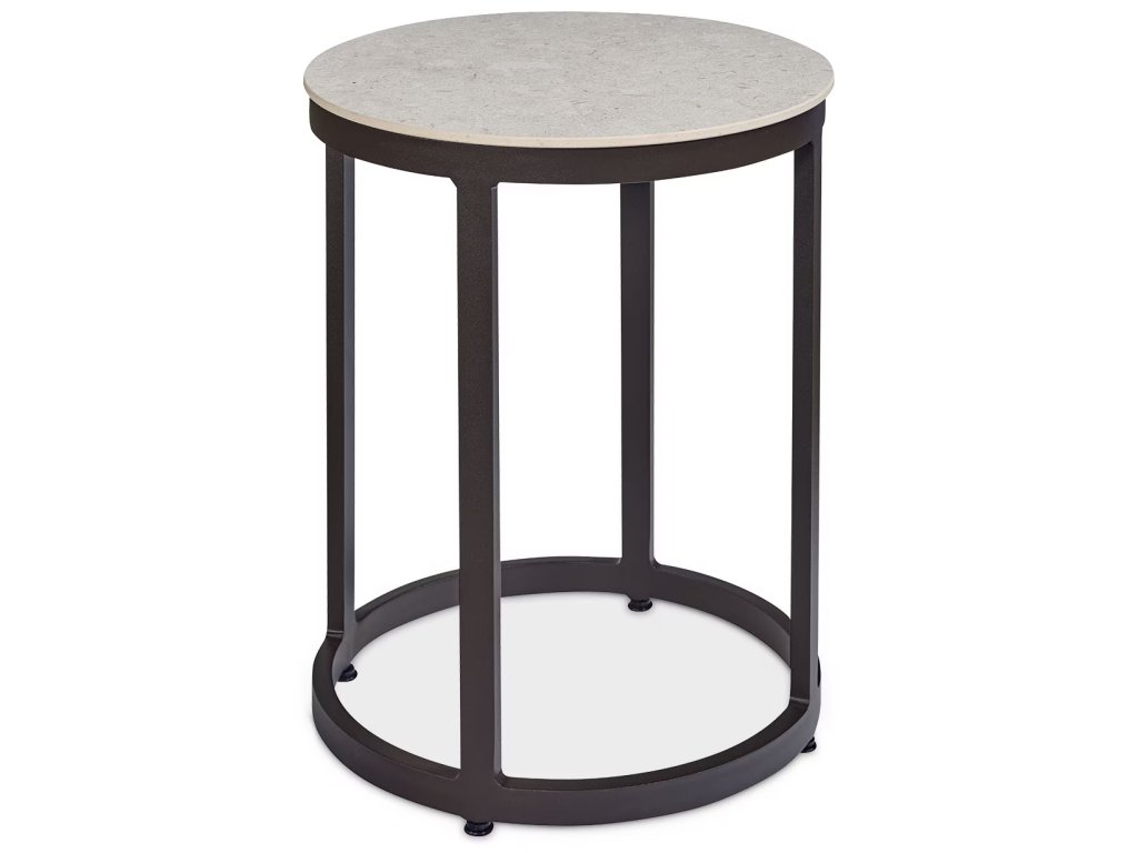Glavin Outdoor Round End Table - main image