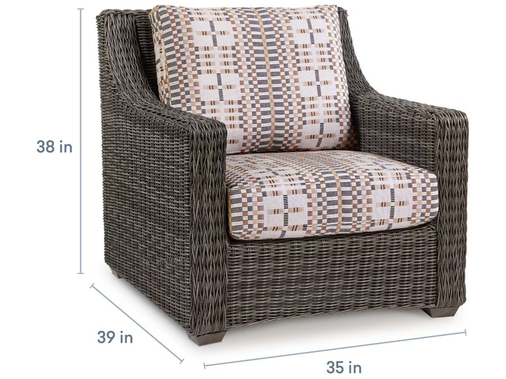 Oasis Outdoor Wicker Lounge Chair - image 4
