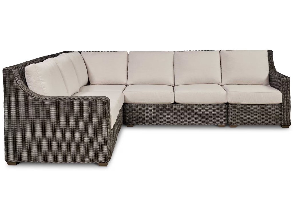 Oasis Outdoor Wicker Sectional - image 3