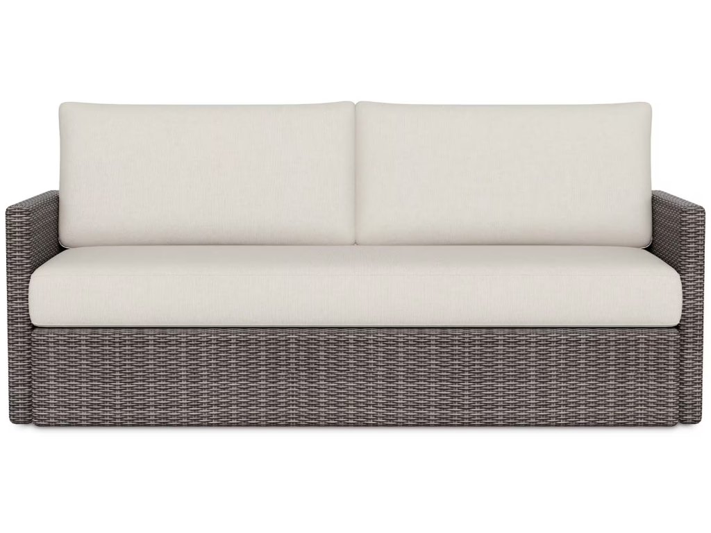 Ashford Outdoor Wicker Bench Sofa - main image