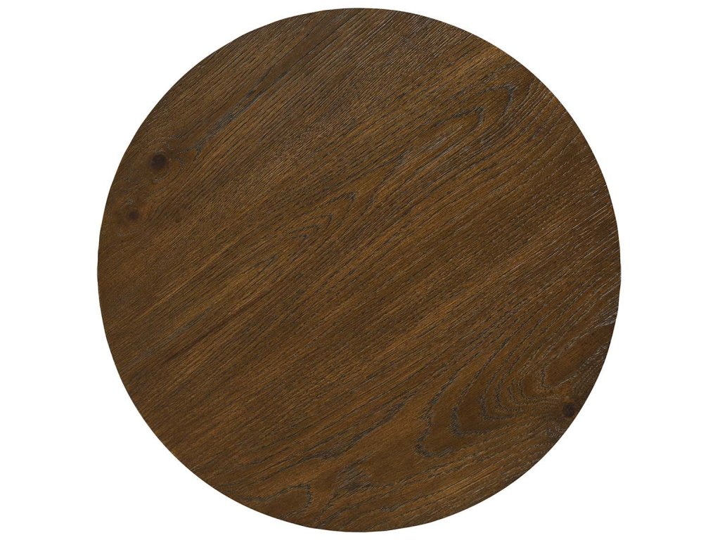 Andora Round Plinth End Table - image 1