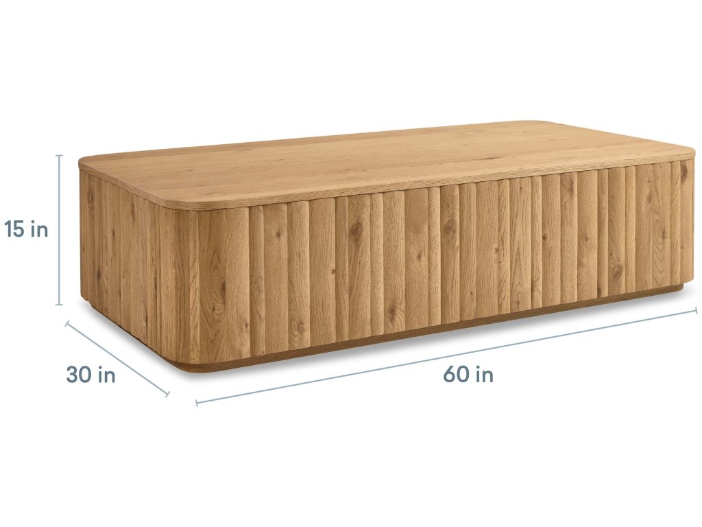 Andora Rectangular Plinth Cocktail Table - image 4