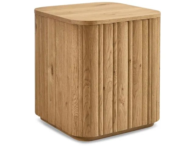 Andora Square Plinth End Table