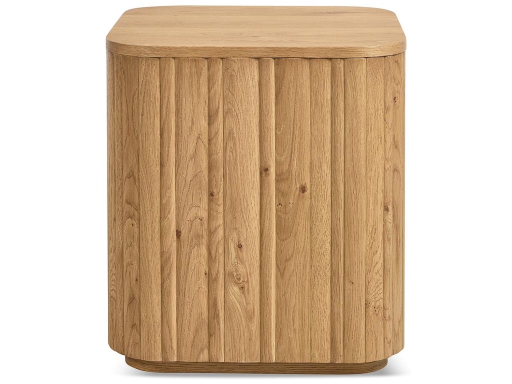 Andora Square Plinth End Table - image 1