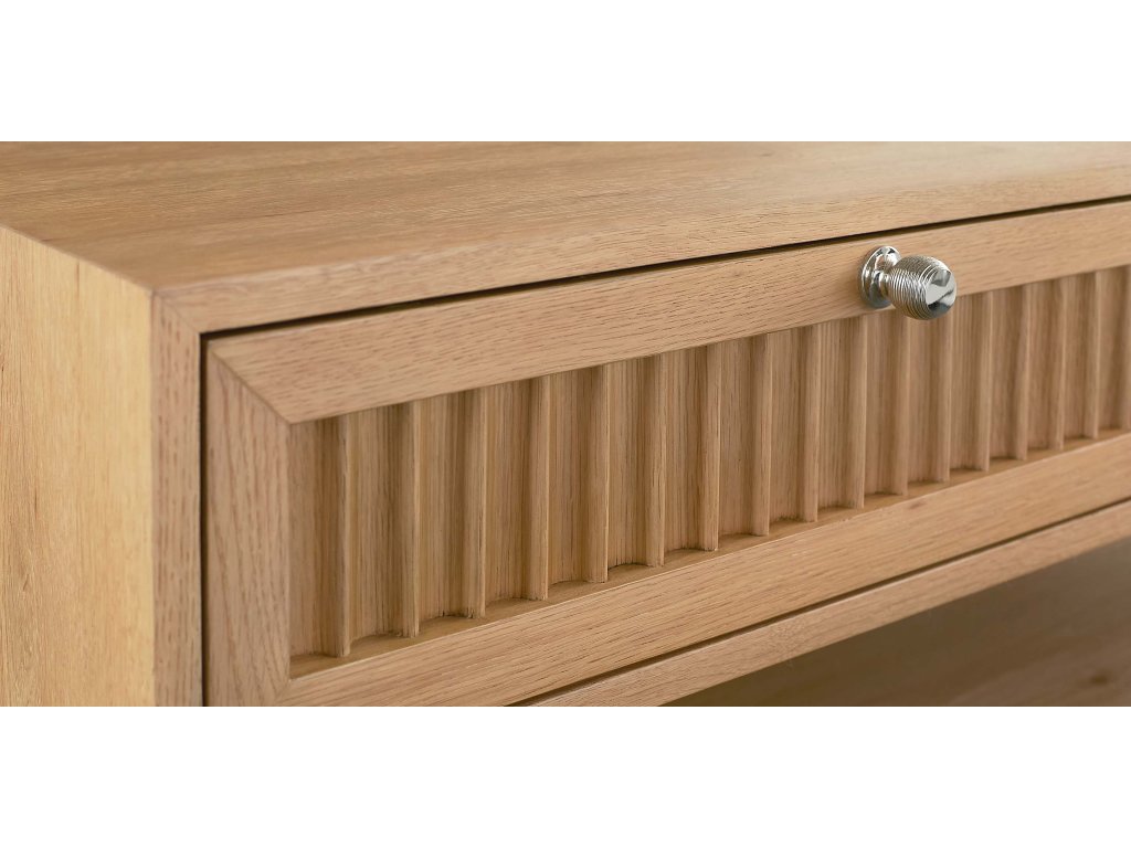 Newbury Ribbed Drawer Cocktail Table - image 5