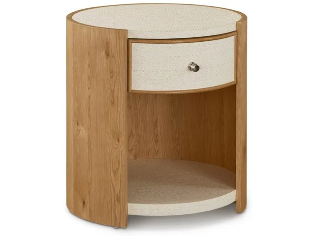 Newbury Round Open Front End Table