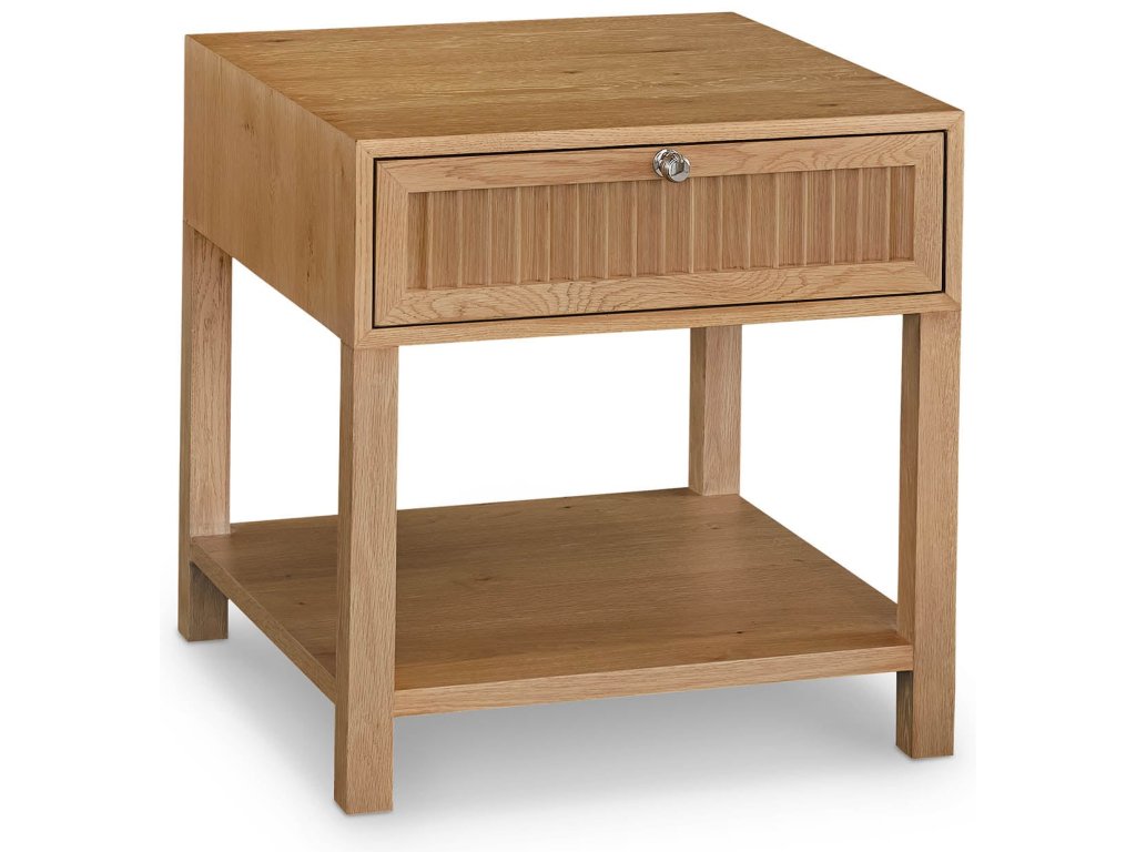 Newbury Ribbed Drawer End Table - main image