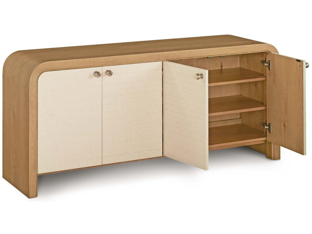 Newbury 4 Door Arched Credenza - image 3