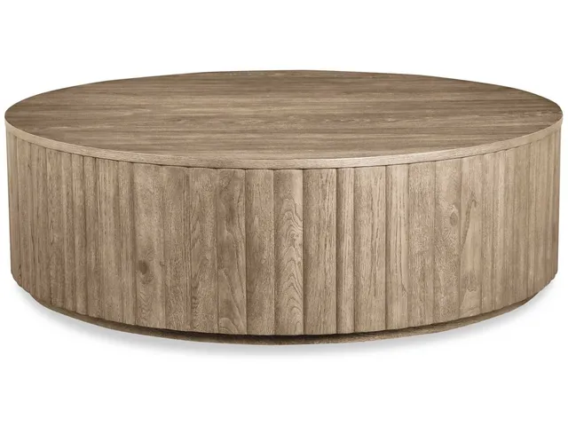 Andora Round Plinth Cocktail Table