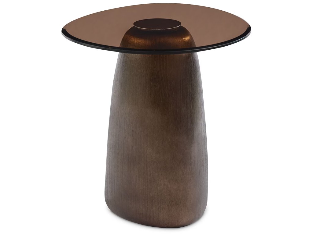 Pantheon Small Glass Top Coffee Table - image 2