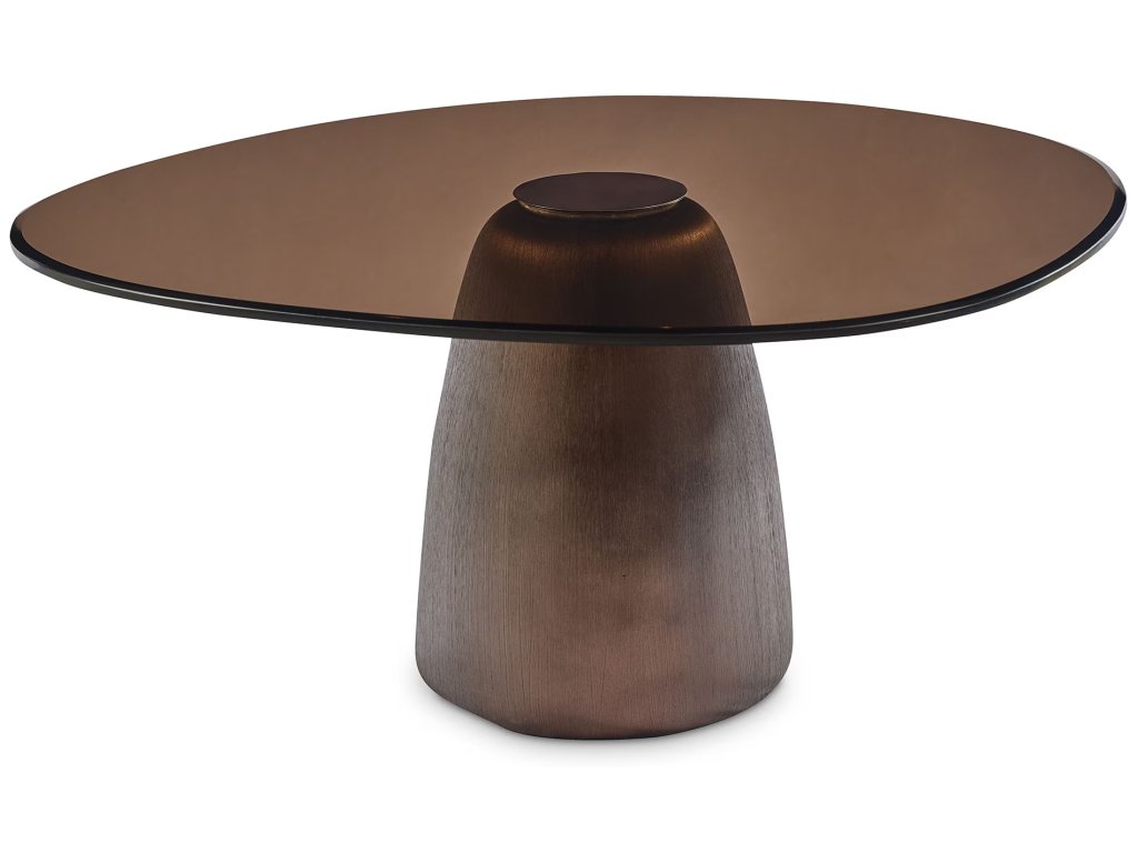 Pantheon Large Glass Top Coffee Table - image 2