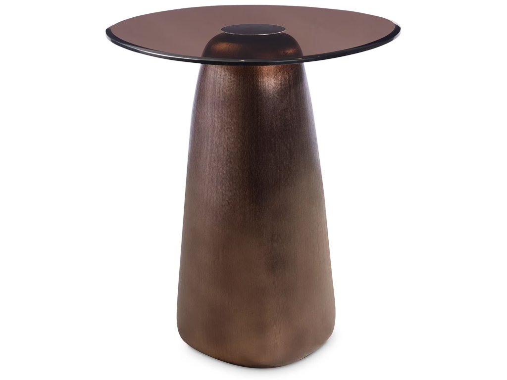 Pantheon Glass Top End Table - main image