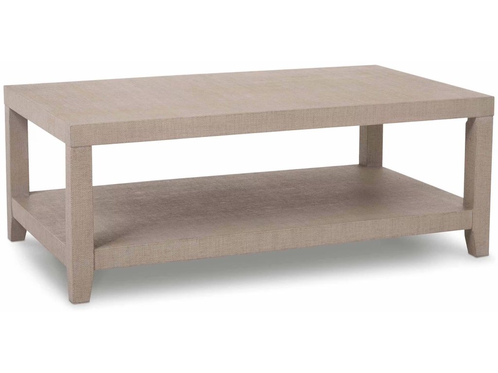 Ventura Raffia Rectangle Cocktail Table - main image