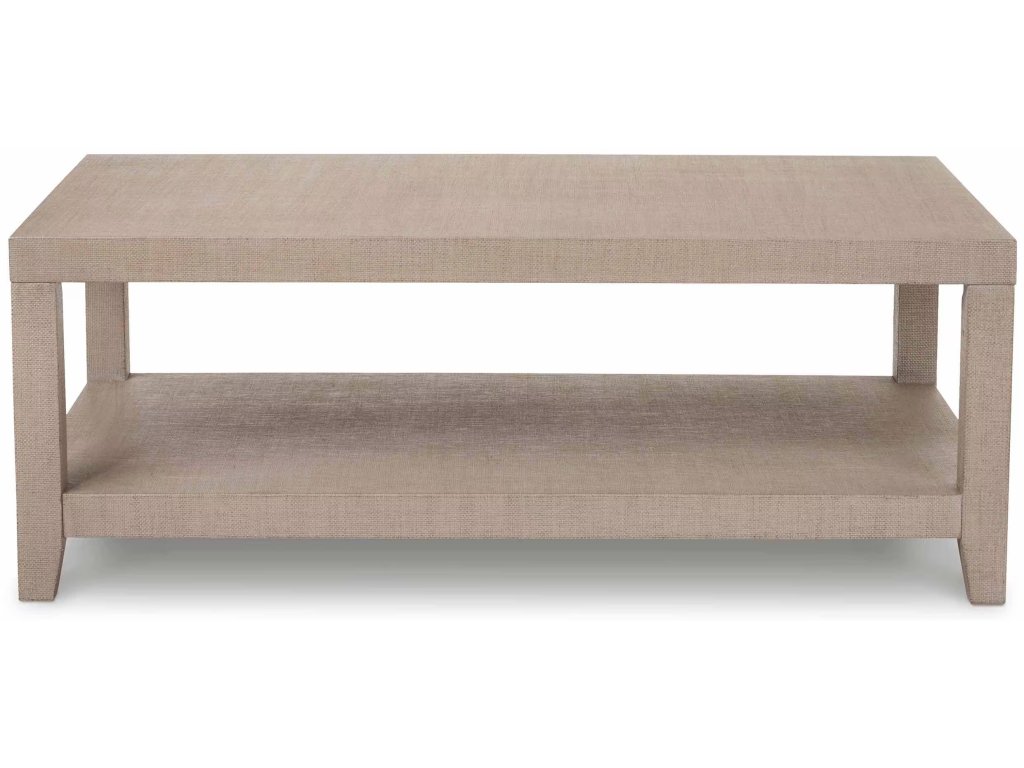 Ventura Raffia Rectangle Cocktail Table - image 1