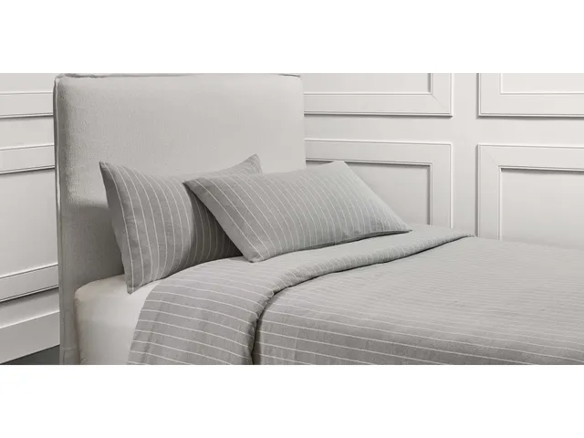 Willow Gray 3 Piece Bedding Set