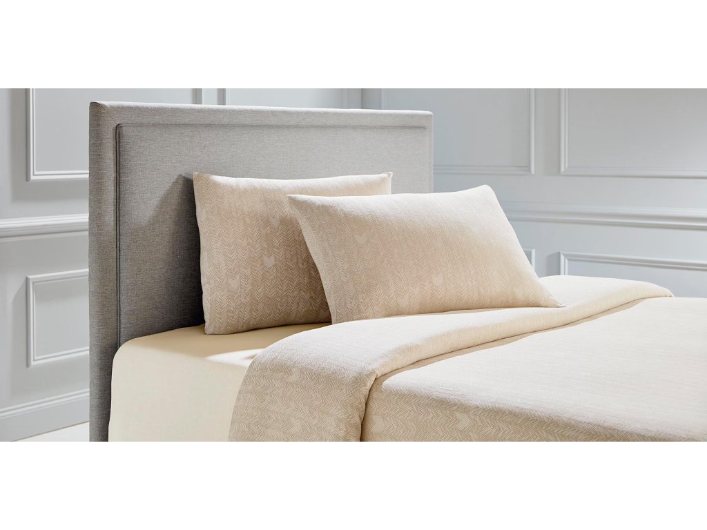 Herringbone 3 Piece Bedding Set - main image