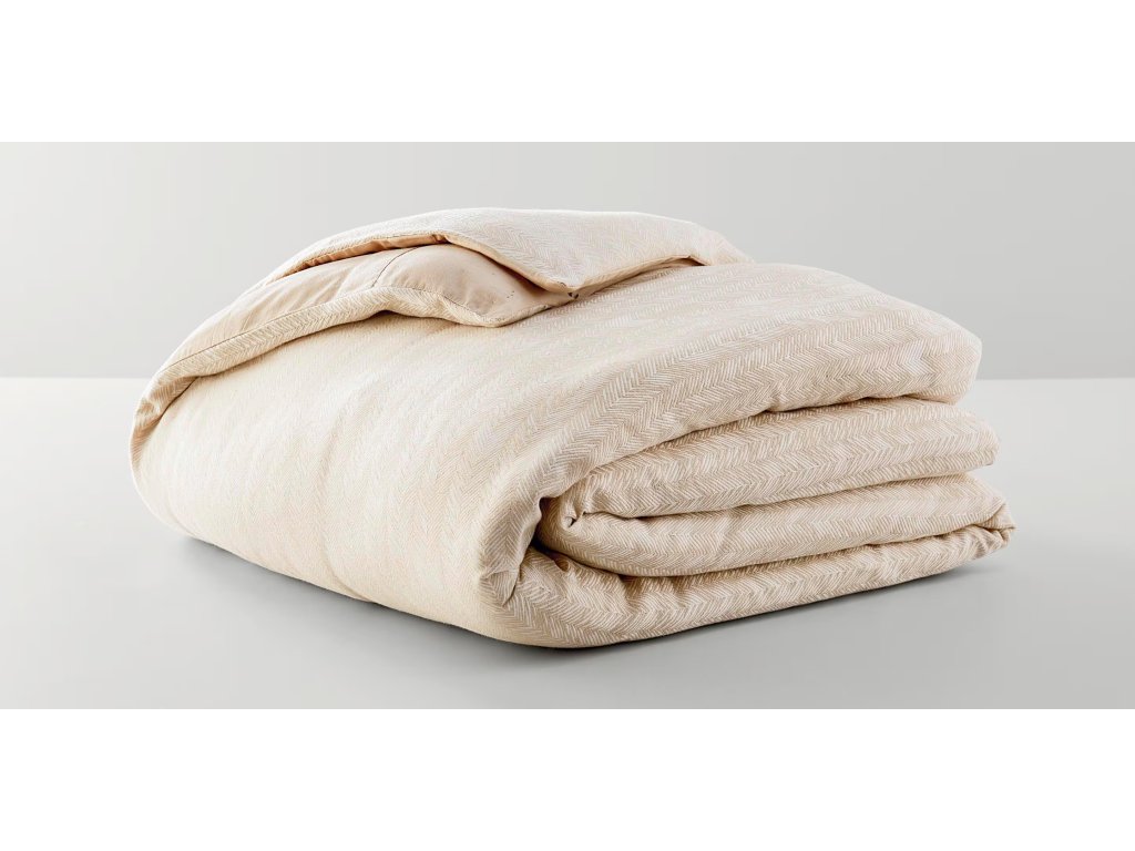 Herringbone 3 Piece Bedding Set - image 2