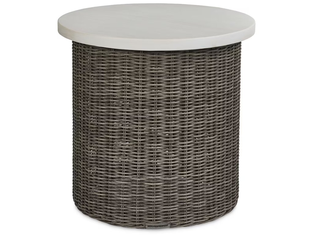 Oasis Outdoor Wicker End Table - main image