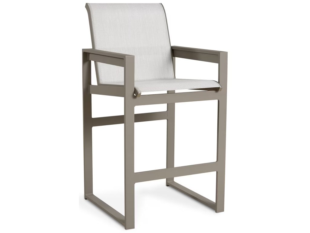 Bonavista Outdoor Track Arm Bar Stool - main image
