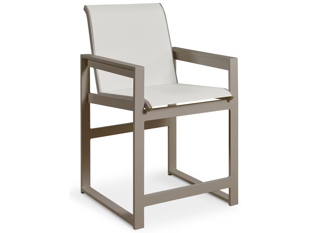 Bonavista Outdoor Track Arm Counter Stool - main image