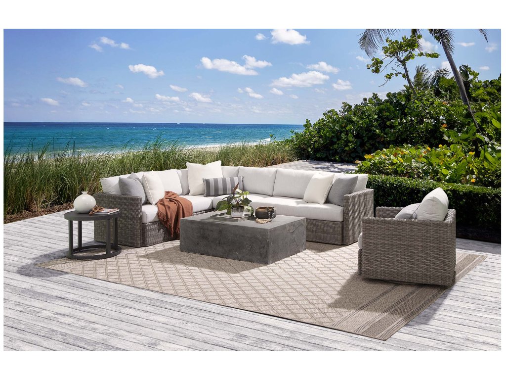 Ashford Outdoor Wicker Swivel Glider - image 2