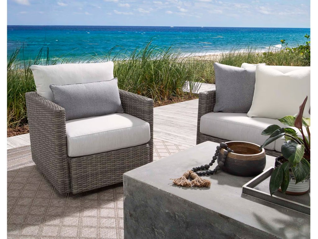 Ashford Outdoor Wicker Swivel Glider - image 1