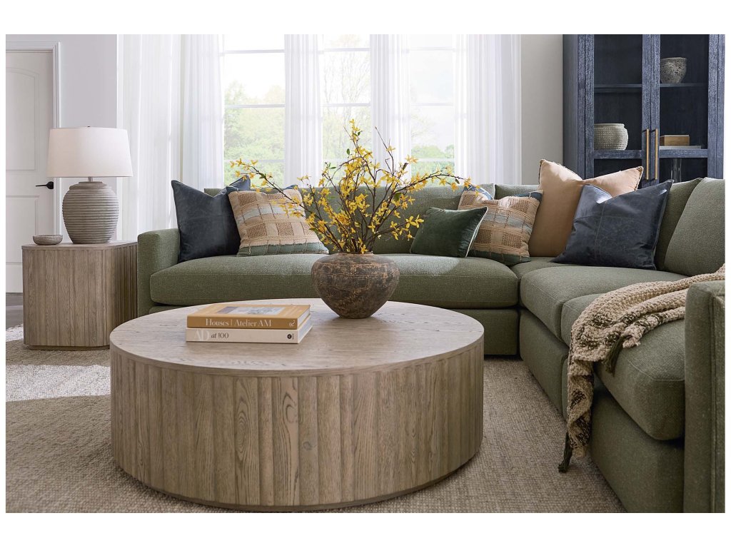 Andora Round Plinth Cocktail Table - image 2