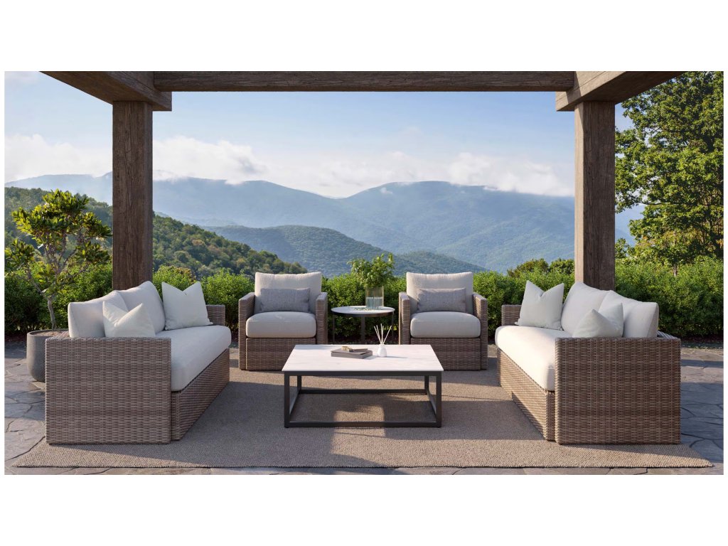 Ashford Outdoor Wicker Loveseat - image 1