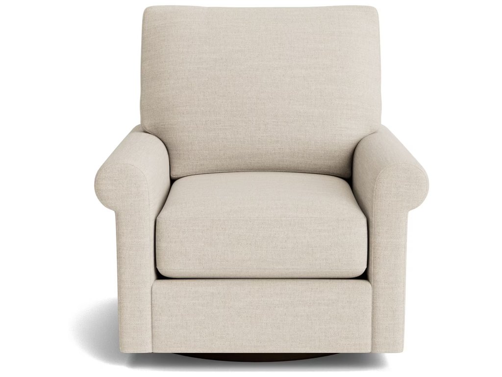 True Custom® Roll Arm Swivel Chair - main image