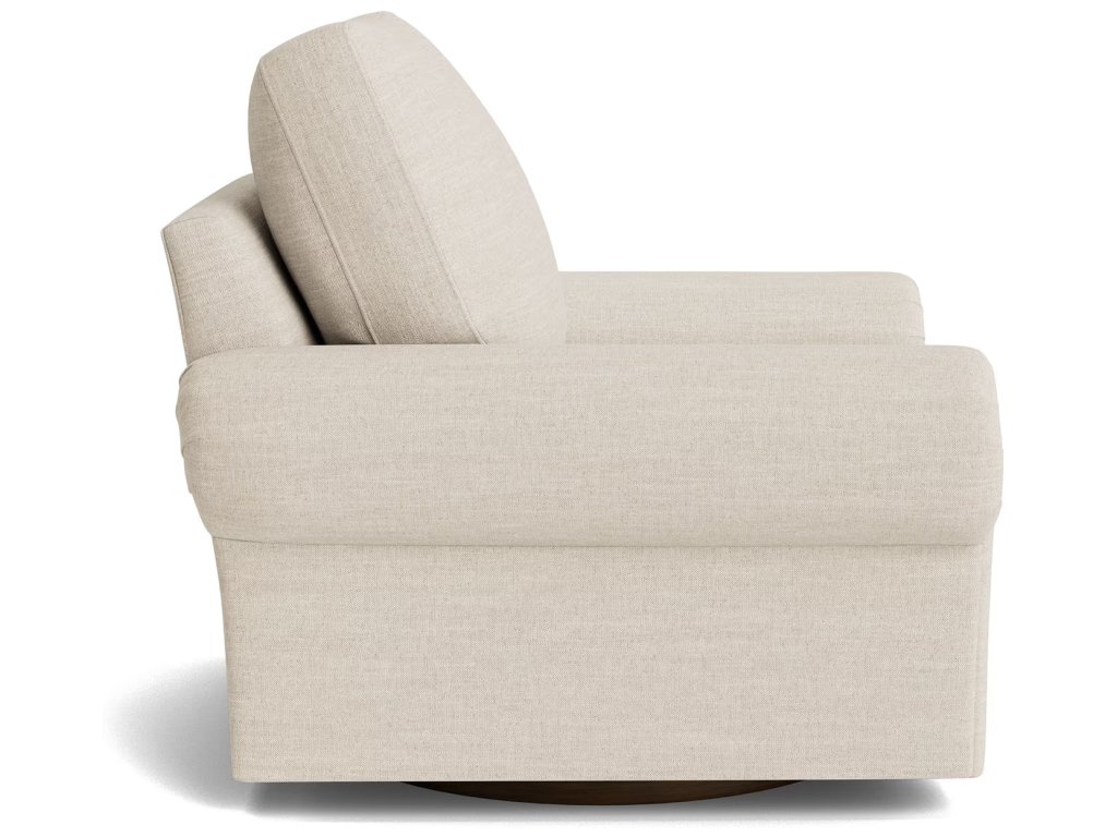 True Custom® Large Panel Arm Swivel Chair - image 2