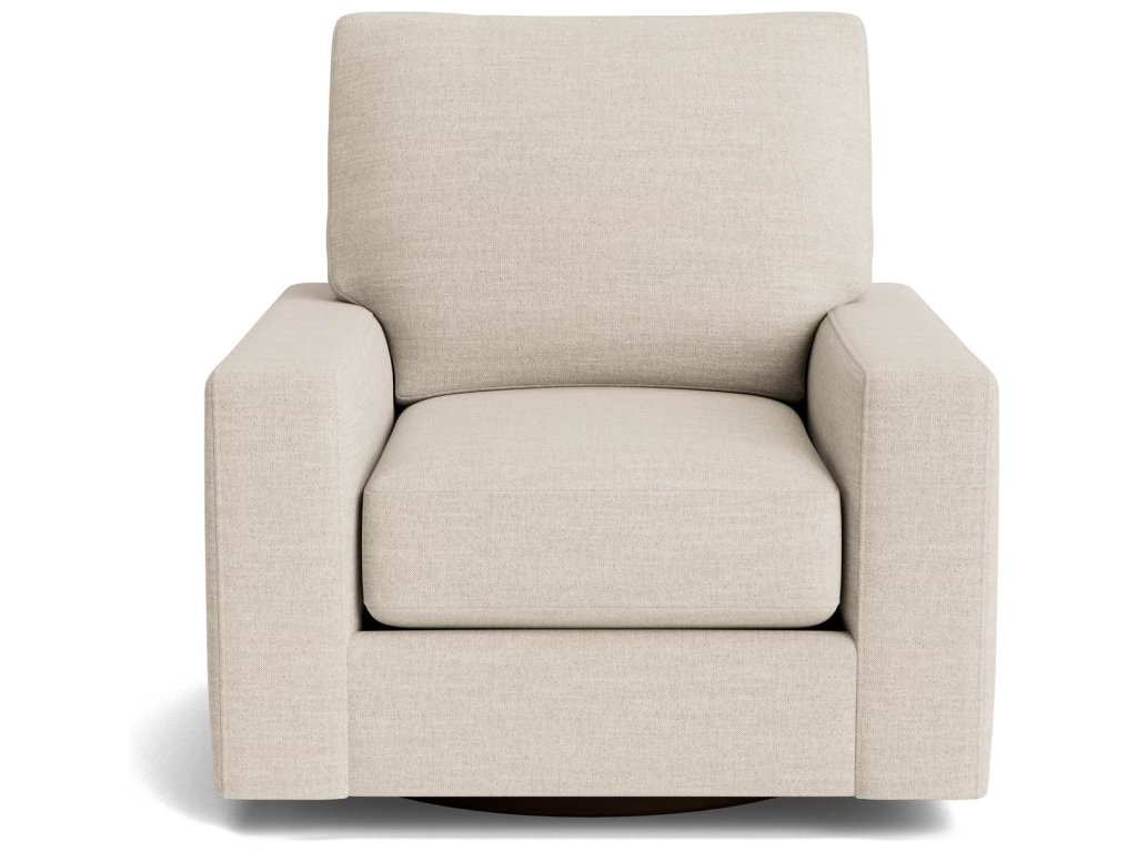 True Custom® Large Track Arm Swivel Chair - main image