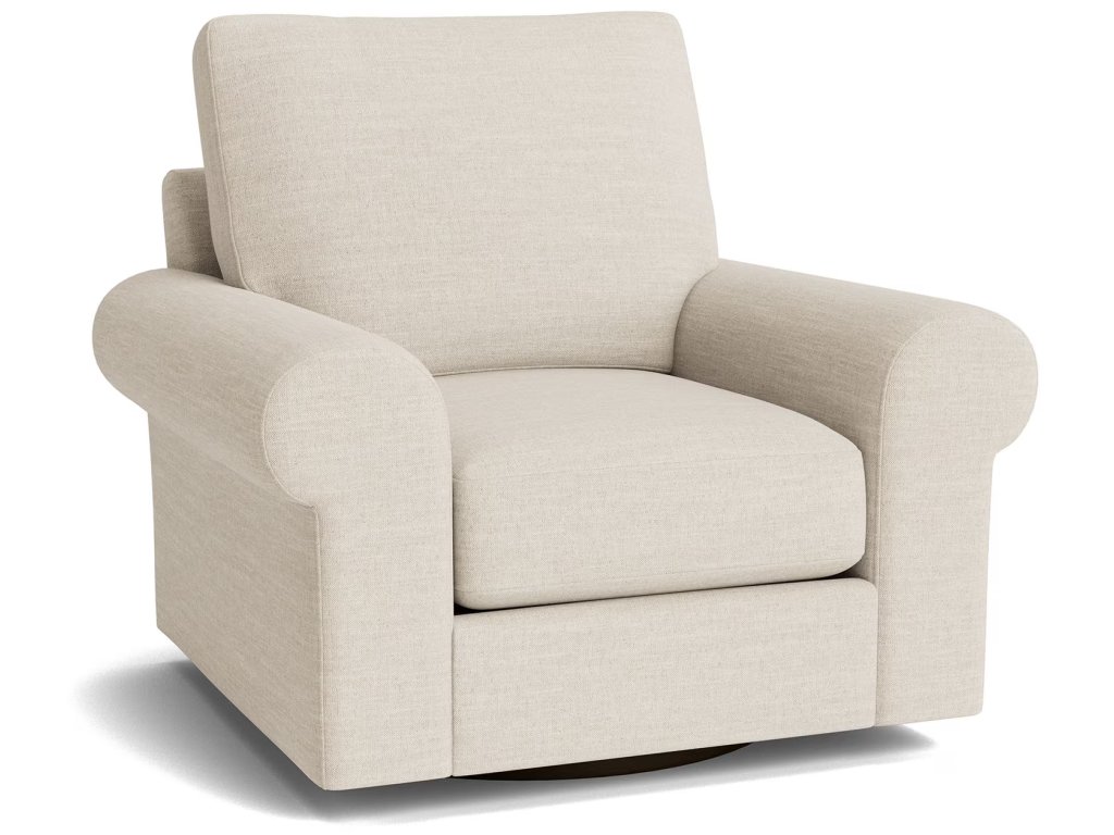 True Custom® Large Roll Arm Swivel Chair - image 1