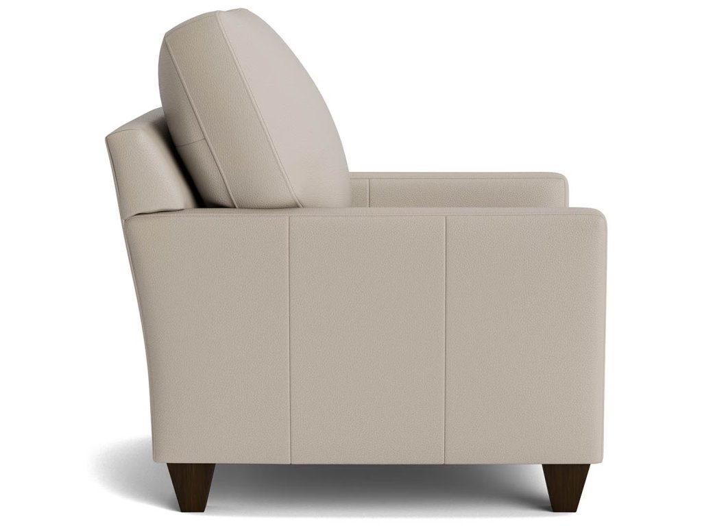 True Custom® Leather Track Arm Accent Chair - image 2