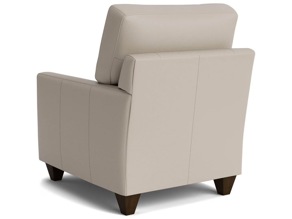 True Custom® Leather Track Arm Accent Chair - image 3