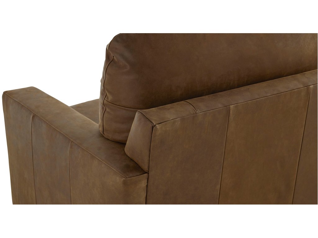 True Custom® Leather Track Arm Chair and a Half - image 7