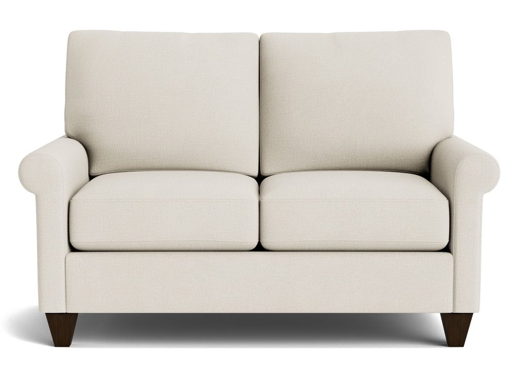 True Custom® Roll Arm Loveseat - main image