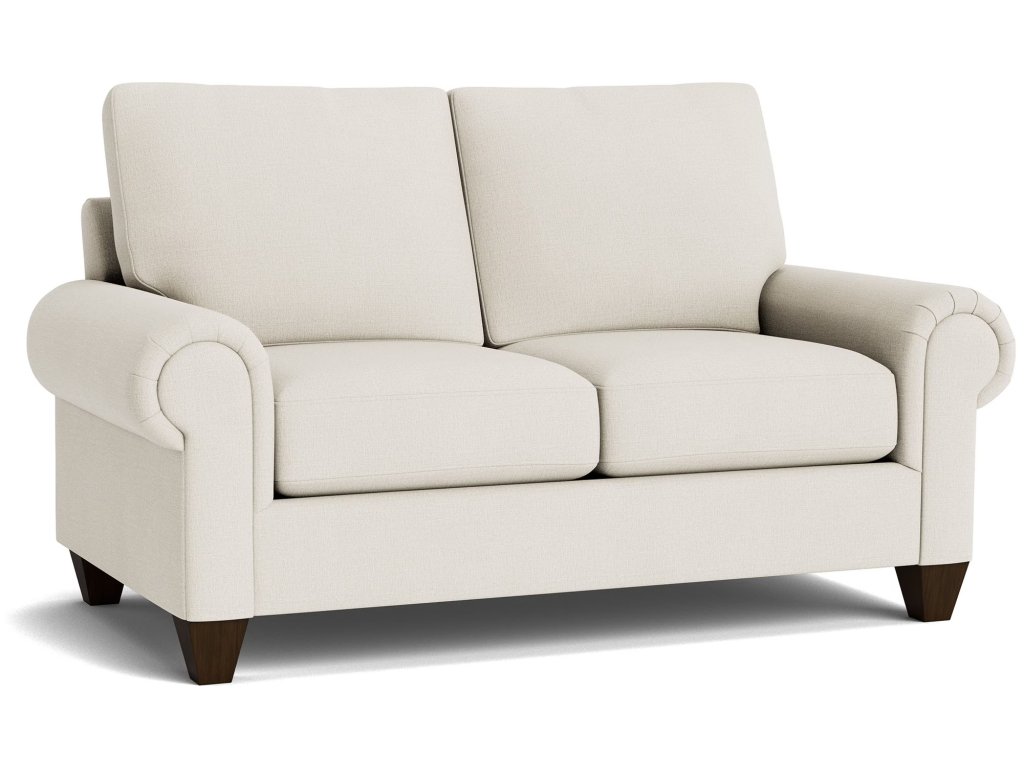 True Custom® Large Panel Arm Loveseat - image 1
