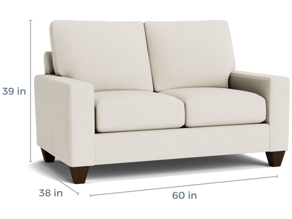True Custom® Large Track Arm Loveseat - image 5