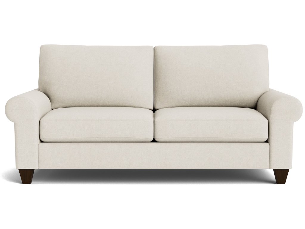 True Custom® Large Roll Arm Studio Sofa - main image