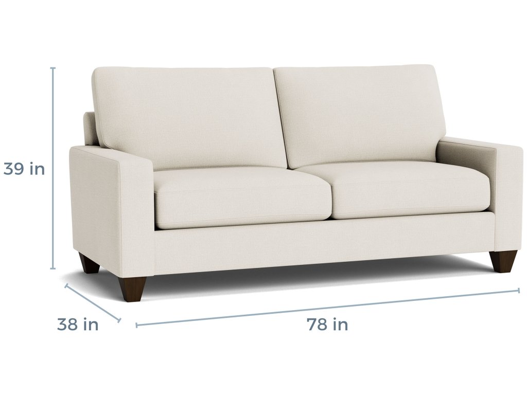 True Custom® Large Track Arm Studio Sofa - image 5