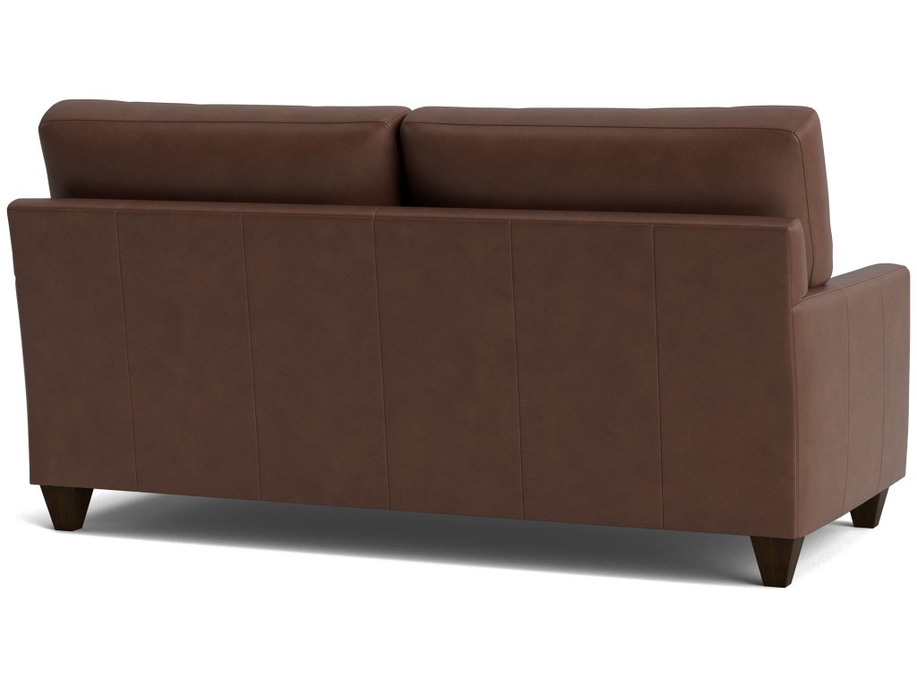 True Custom® Leather Track Arm Studio Sofa - image 3